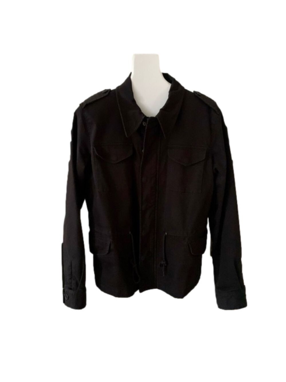 Sundance Men’s Black Long Sleeve Zip Down Jacket